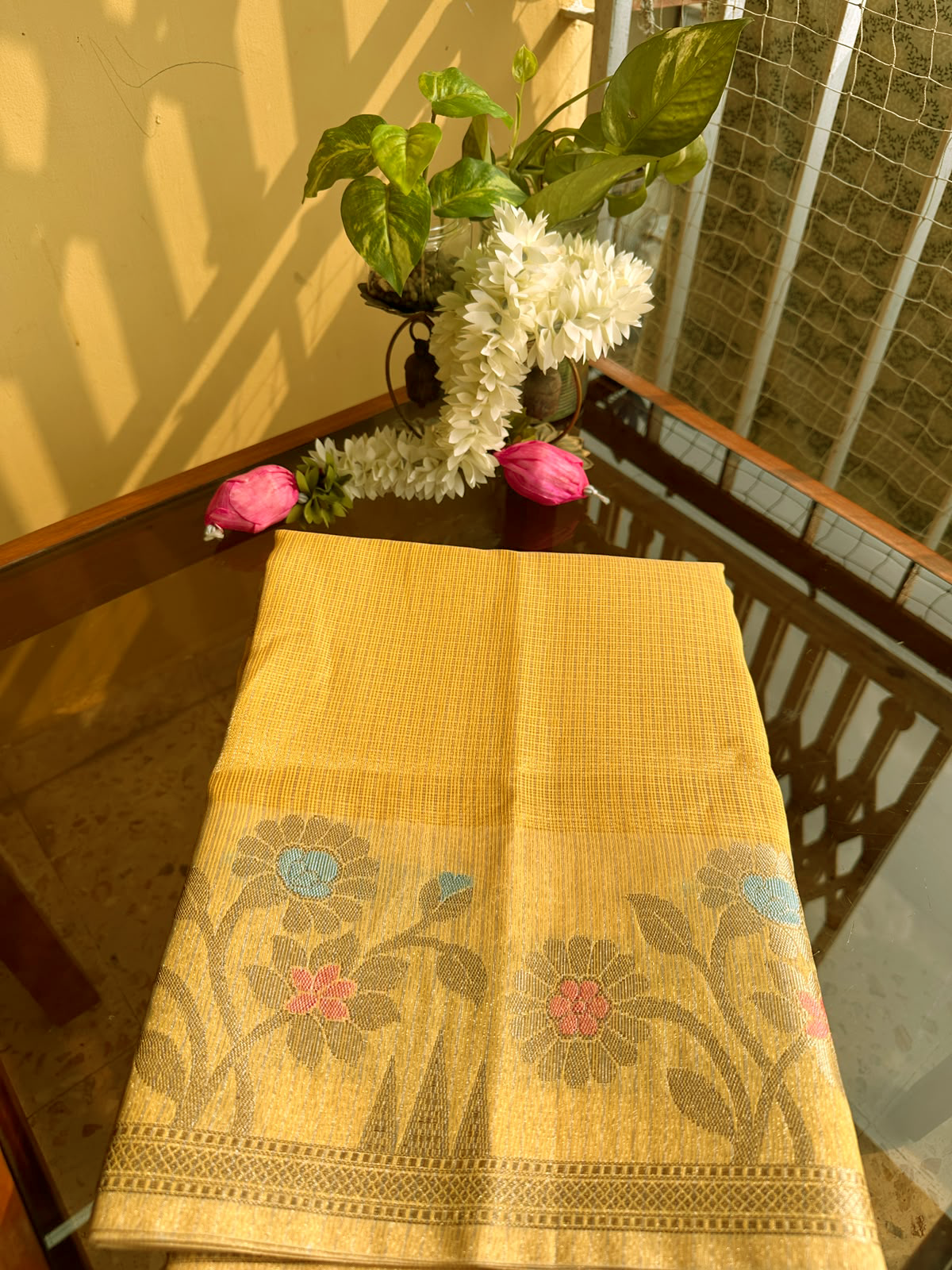 Pure Kota Doria Saree
